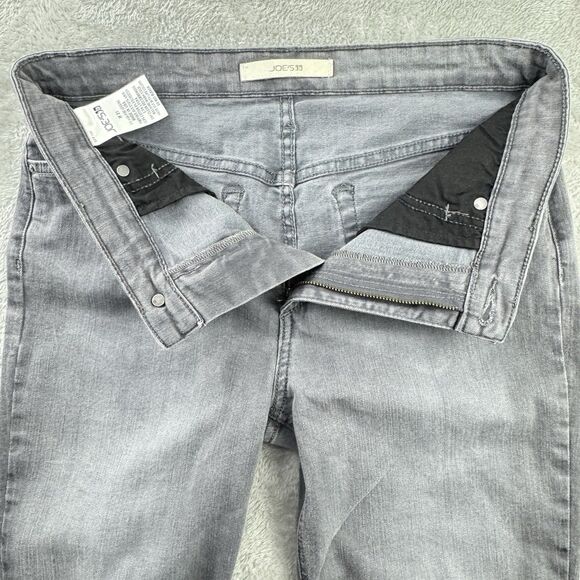 Joe's Jeans Womens 31 x 33 Gray Wash - High Rise Legging -Jeggings Stretch Denim - Picture 4 of 13